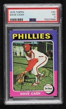 1975 Topps Dave Cash #22 PSA 3 10q4