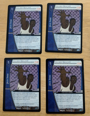 MARVEL VS TCG MMK-077 Glory Hound Common X4