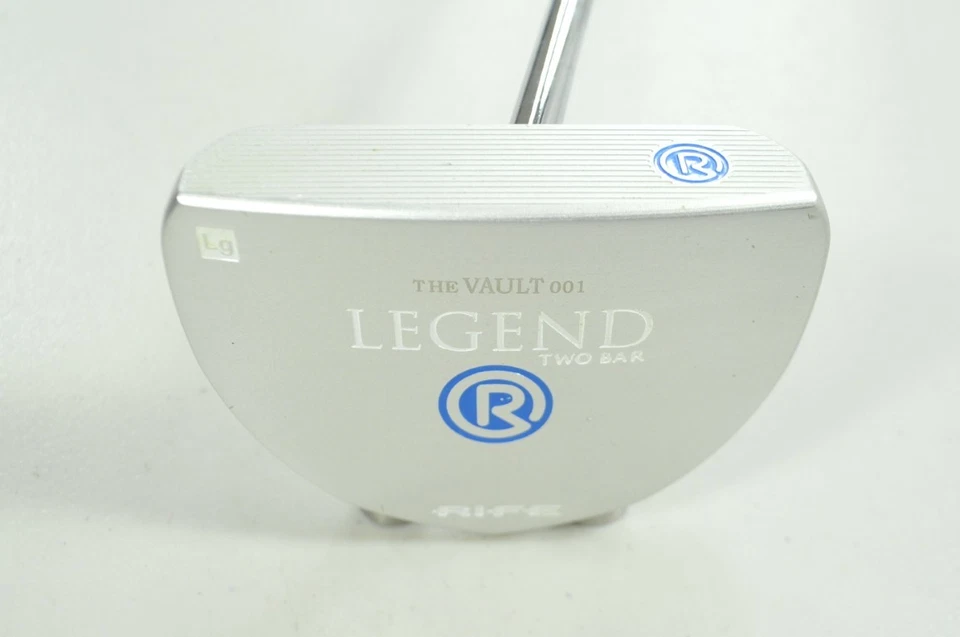 Putter derecho Guerin Rife Vault 001 Legend dos barras 50" acero # 199763 Foto 2 de 4