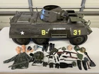 GI JOE B-31 Light Armored Car Vehicle 1/6 Scale Hasbro WWII M8 Greyhound &  More