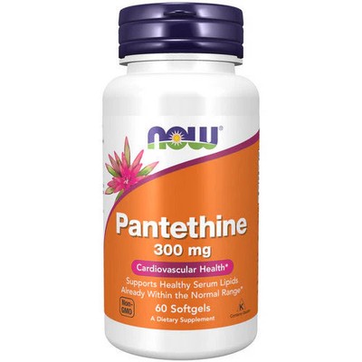 Now Foods, Pantethine, 300 mg, 60 Sgels