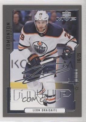 2020-21 Upper Deck MVP 20th Anniversary 1st Star 16/25 Leon Draisaitl #6 7l3