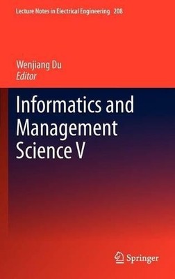 Informatik und Managementwissenschaften V - 9781447147954