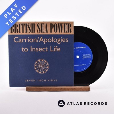 British Sea Power - Carrion / Apologies To Insect Life - 7'' Vinyl Record - NM/NM