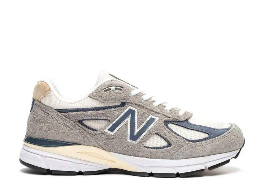 US 9.5 New Balance 990V4 Gray Slate Blue 27.5cm U990TA4 | eBay