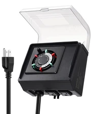 Mechanical Pool Timer for Above Ground Pools, NEMA 5-15R Plug-in 24-Hour Time...