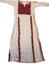 Rare Antique Heritage Arabic Palestinian Thobe   Handmade-Embroidered dress