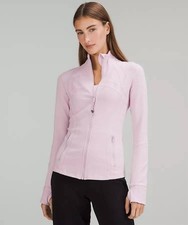 Lululemon Define Jacket in Luon Pink Peony Size 8 - LW4AWKS