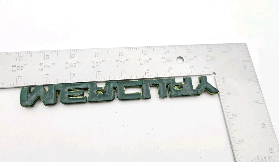 1993-1998 Mercury Villager Estate emblema dorado logotipo insignia símbolo Foto 2 de 3