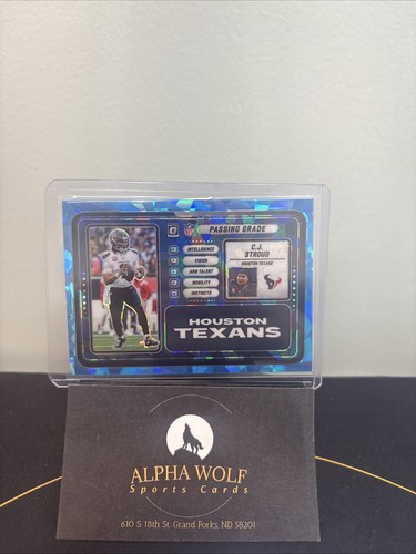 2025 Donruss Optic C.J. Stroud Ice (RAW)