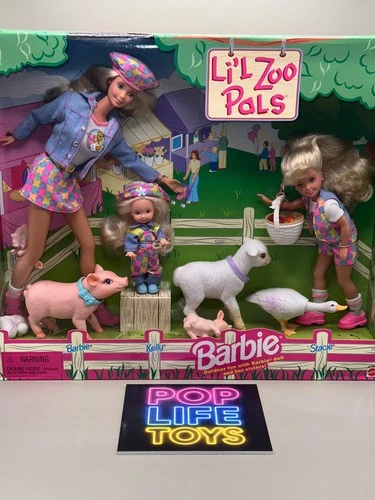 Vintage 1998 Mattel “Li’l Zoo Pals Barbie Giftset” #19625 *NRFB*