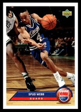 1992-93 Upper Deck McDonald's Spud Webb #P35 Sacramento Kings NBA Basketball
