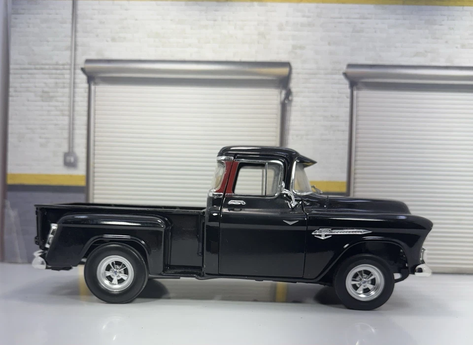 GMP/American Muscle 1/18 Scale 1955 CHEVY 3100 “Custom Body Swap” INSANE BUILD - Image 3 of 4