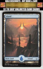 Magic_the_gathering Hour of Devastation #186 Island (186)