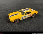 Vintage 1970 Original Hot Wheels Redline Mongoose vs. Snake Funny Car Yellow