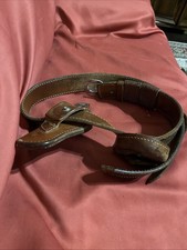 vintage leather holster and belt
