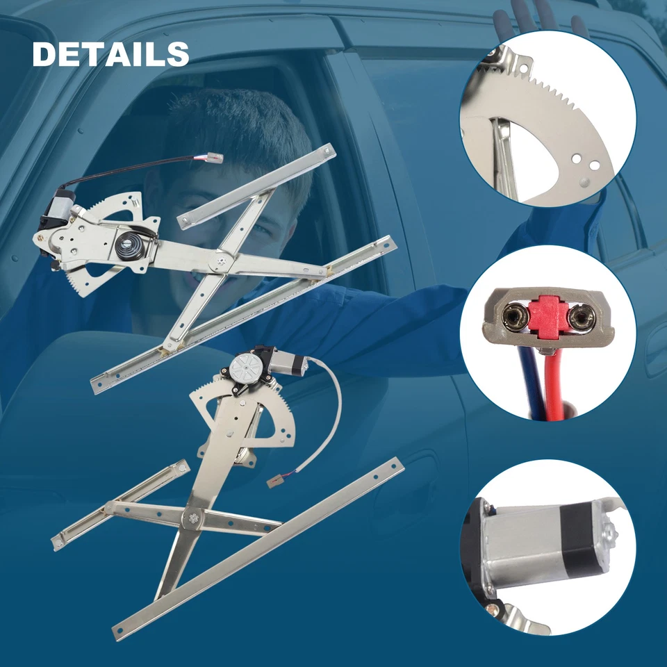 Regulador de ventana eléctrica con motor delantero izquierdo y derecho Ford Explorer 1991-2001 Foto 4 de 4