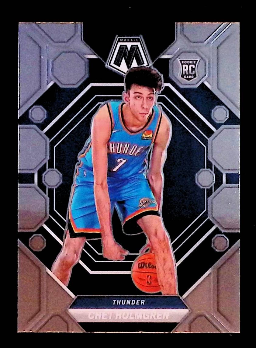 Chet Holmgren 2022-23 Panini Mosaic #236 Rookie Oklahoma City Thunder
