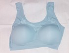 Comfy bra with molded cups in size xl powder blue colour