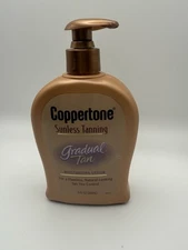 Coppertone Sunless Tanning Gradual Tan Moisturizing Lotion 9 Fl Oz New