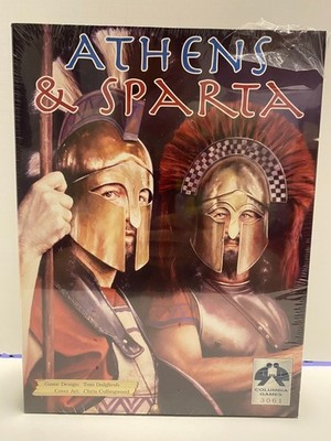 Columbia Games 3061 Athens And Sparta Board Game - New Sealed!
