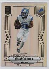 2025 Panini Donruss Elite Brian Branch #15 0u8t