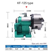 Simple Division Dividing Head Can Be Used Both Upright and Lying Down