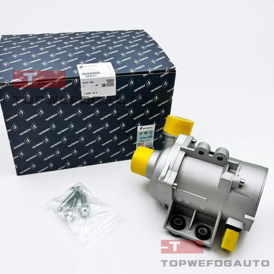 Pierburg Engine Water Pump 11517586925 For BMW E82 E88 E90 E91 E92 E93 328i 525i Foto 4 de 4