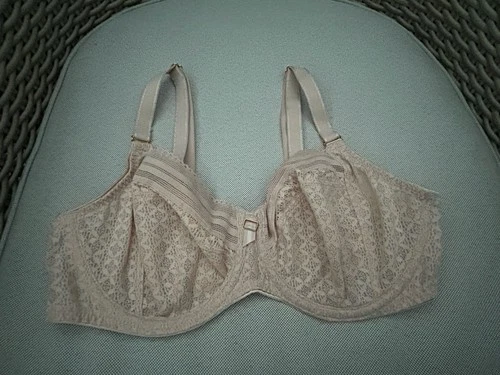 Freya Viva Side Support Bra - Lace Natural Beige Underwired Size 34DD New BNWOT