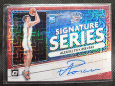 ALEKSEJ POKUSEVSKI CHOICE AUTO SS-ALP 2020-21 DONRUSS OPTIC ROOKIE SIGNATURE