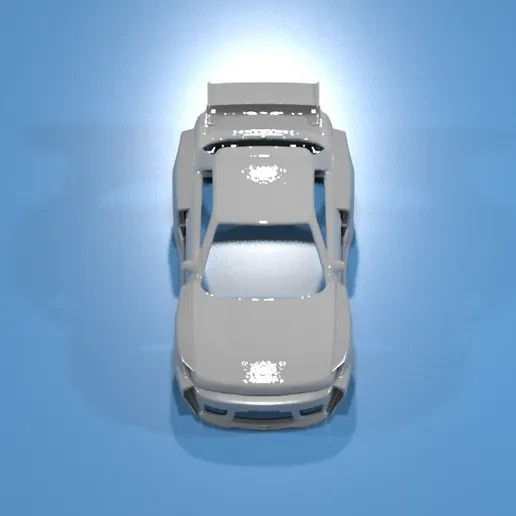 3D Resin FatBoi Wide Body Kit for Hot Wheels Nissan S13 – JDM Custom Mod Set