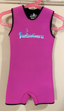 Warm Belly Swim Guru Wetsuit Kids Pink XS Toddler 24 Months Swimguru Wet Suit