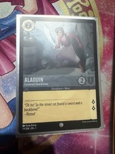 Disney Lorcana ALADDIN Cornered Swordsman 171/204 Cold Foil First Chapter Holo