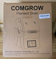 Comgrow SH02 Filament Dryer 3D☆Holds 2 Spools☆Touch Screen☆ NIB Complete☆☆☆☆☆