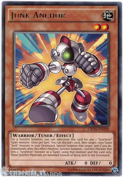 CROS-EN098 Junk Anchor Rare UNL Edition Mint YuGiOh Card