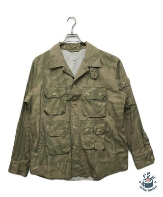 Engineered Garments Explorer Shirt Jacket Size: M Beige Men