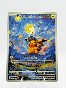 Pikachu Starry Night | eBay