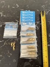 11 Brass Double Ball Catch. Adjustable With Screws. New Old Stock. 11 In Total