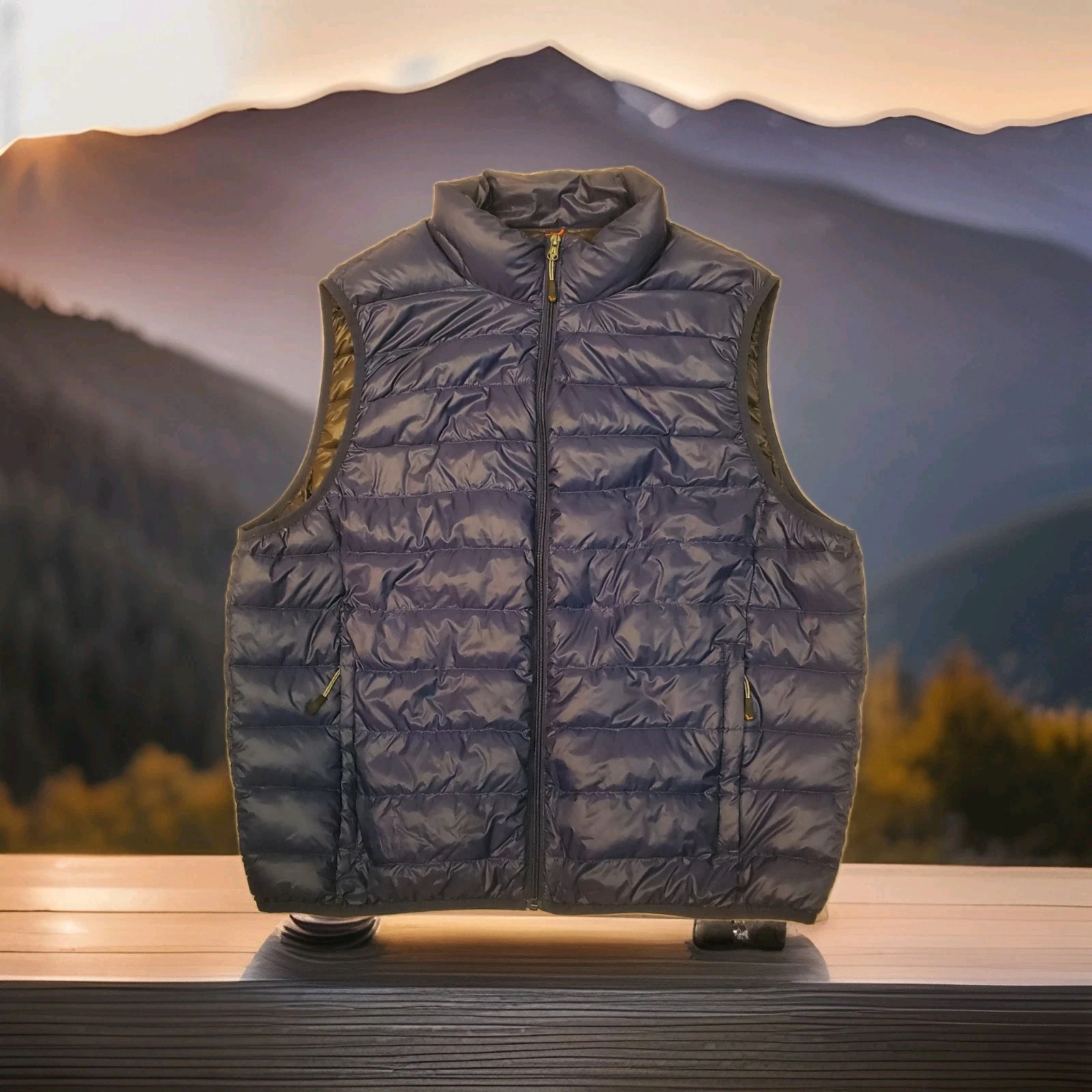 Hawke & Co Sport Packable Down Puffer Jacket Men’s XL Hooded Lightweight