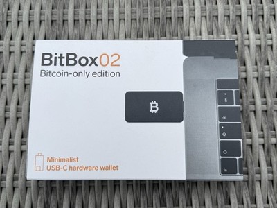 Shift Crypto BitBox02 Hardware Wallet Bitcoin-only Edition Swiss Made neuwertig