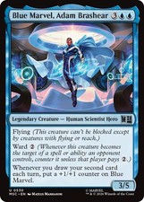 Blue Marvel, Adam Brashear Commander: Marvel Super Heroes MTG 530 NM
