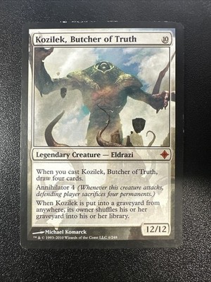 Kozilek, Butcher of Truth Rise of the Eldrazi Regular 6/248 MP JL