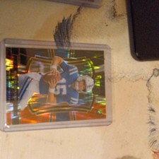 Panini 2025 Select Football Premier Level Prizm Riley Leonard Serial #133 Colts