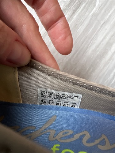 NiB SKECHERS Flex WOMEN'S - Felicity - Size 9.5 Taupe Memory Foam Flats - Picture 5 of 6