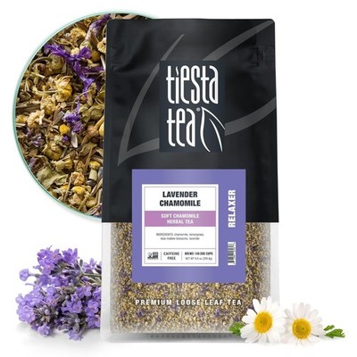 Lavender Chamomile Herbal Tea, Loose Leaf, Calming Blend with Chamomile and Lave