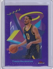 2024-2025 Topps Finest Tyrese Haliburton Blue #/125