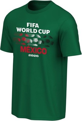 FIFA World Cup 2026 Men's Official Country Team Color Wordmark T-Shirt MEXICO