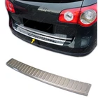 For VW PASSAT B6 ESTATE 2005-2010 CHROME REAR BUMPER PROTECTOR BRUSHED S.STEEL
