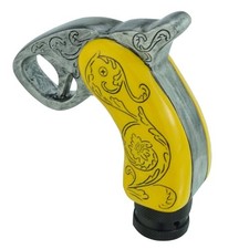 Gear Shifter Knob Handle Shape Car Shift Knobs Manual Shifting Stick Yellow Gear Shifter Knob Handle Shape Car Shift Knobs Manual Shifting Stick Yellow