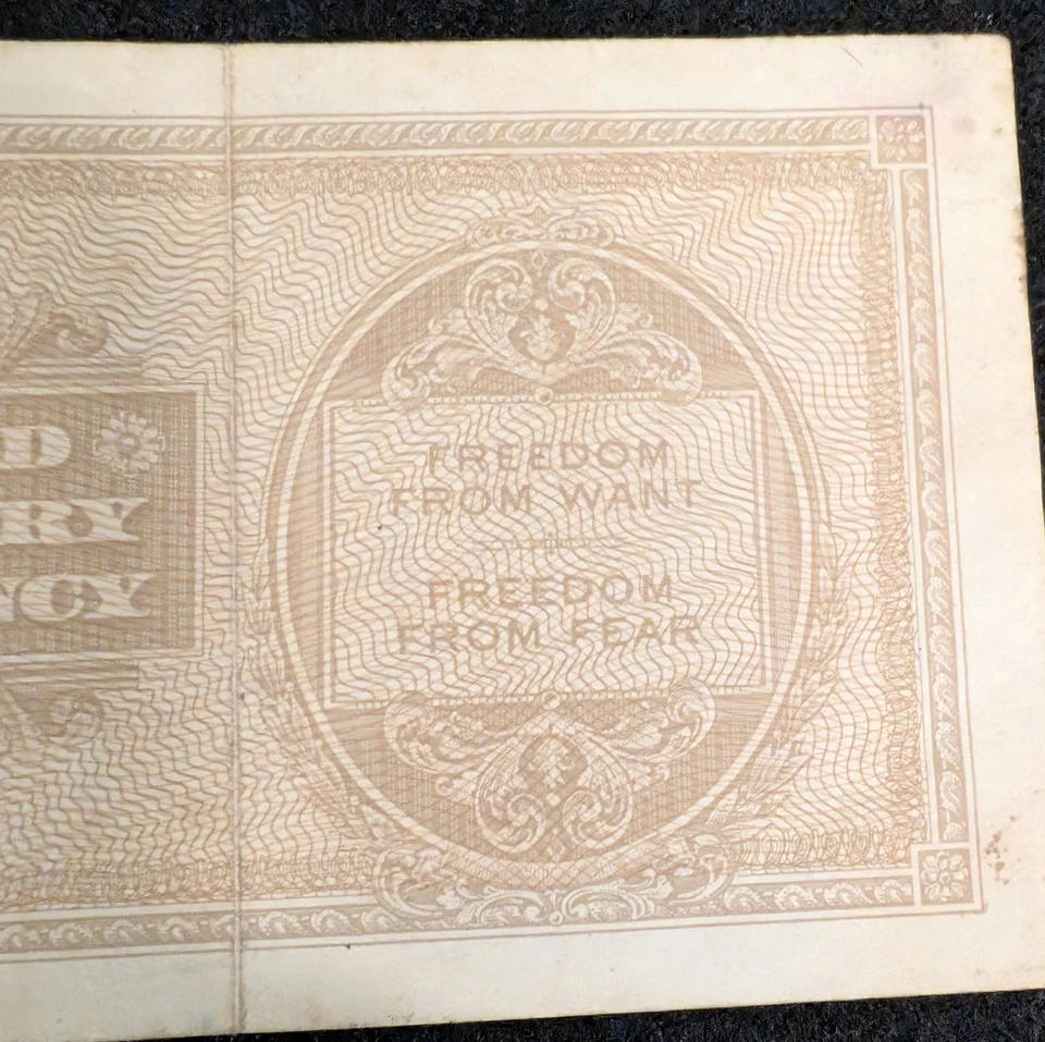 Allied Military Currency 100 Italy Lire Banknote 1943 - Image 4 of 4